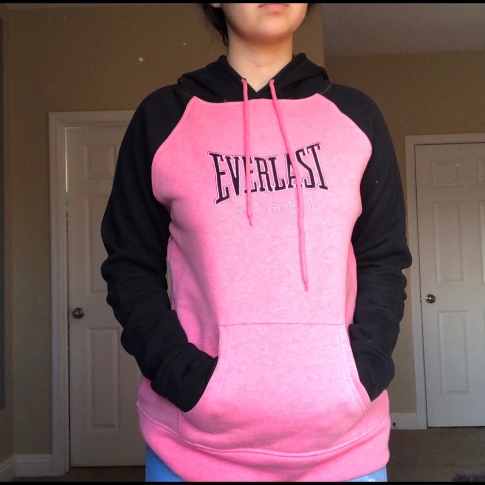 EVERLAST SPORT SWEATER PINK/BLACK